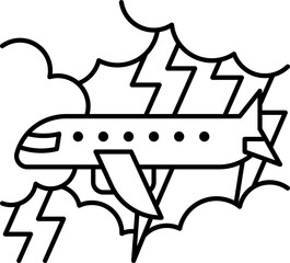 aircraft  icon