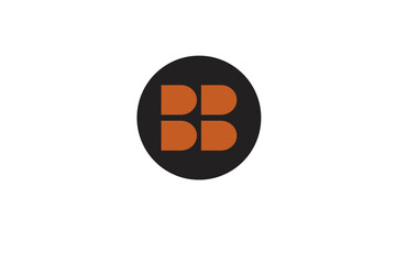 Simple Logo BB Letter Design vector eps
