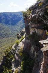 Papier Peint photo Trois sœurs Blue Mountains National Park in Australia - オーストラリア ブルーマウンテン 国立公園