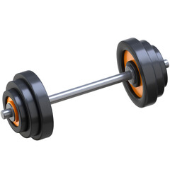 3d icon Barbell, 3d illustration, 3d element, 3d rendering.