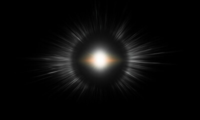 Light effect ray shining sun bright flash Special lens flare	