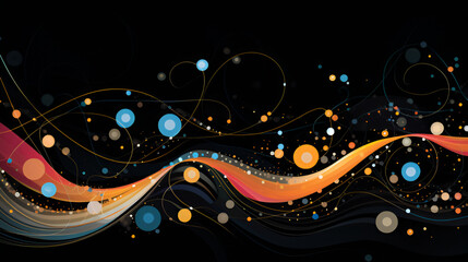 Naklejka premium abstract background | generative ai