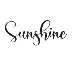 sunshine background inspirational positive quotes, motivational, typography, lettering design
