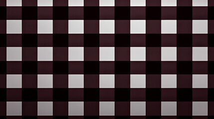 black and white checkered pattern | generative AI