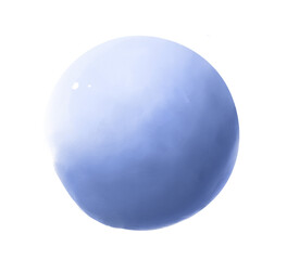 blue circle