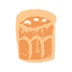 Coffee mug, hand drawn, super cute.
