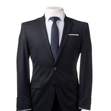Businessman  suit isolated on png background 