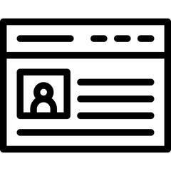 native advertising veector design icon , svg