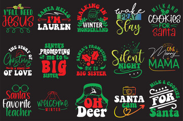 Christmas Svg Design Bundle