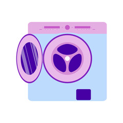 Washing Machine Vector Illustration