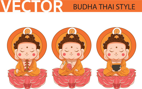 budha thai cute
