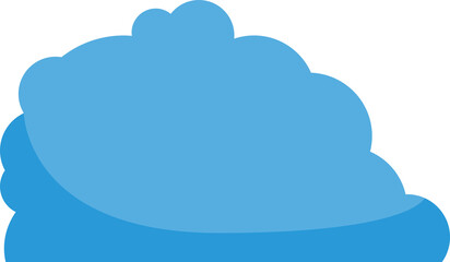 Blue Cloudscape Illustration
