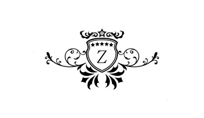 Luxury new wedding logo Z