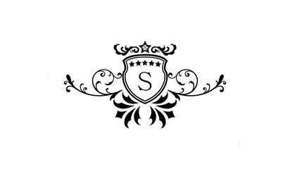 Luxury new wedding logo S