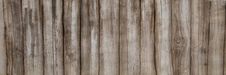 wooden rustic brown brut texture vertical raw planks panoramic background