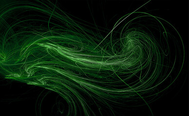 abstract background with glowing lines