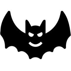 bat icon,bat vector art for halloween,cute bat logo
