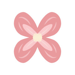 Flower doodle sticker