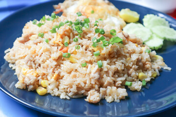 stir fried rice or fried rice with sunny side up egg