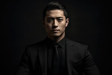 Obraz premium A good looking asian male model 