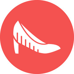Vector Design High Heels Icon Style