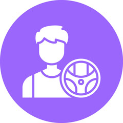 Vector Design Driving Icon Style