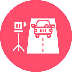 Vector Design Speed Trap Icon Style