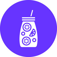 Vector Design Infusion Drink Icon Style