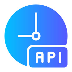 api gradient icon