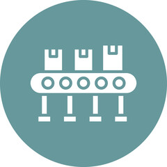 Vector Design Conveyor Belt Icon Style