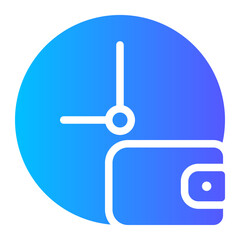 wallet gradient icon