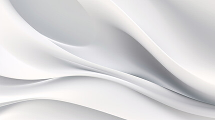 Obraz na płótnie Canvas line smooth white abstract background generative ai