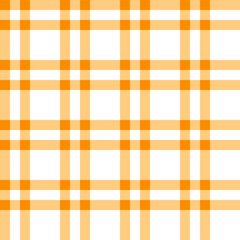 Orange plaid pattern. plaid pattern background. plaid background. Seamless pattern. for backdrop, decoration, gift wrapping, gingham tablecloth, blanket, tartan.