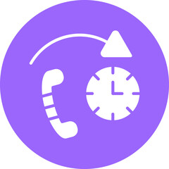 Call Time Icon Style