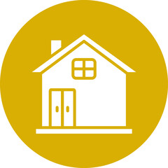 House Sitting Icon Style