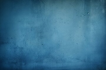 Obraz na płótnie Canvas Vintage grunge blue concrete texture wall background with vignette