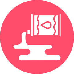 Oil Spill Icon Style