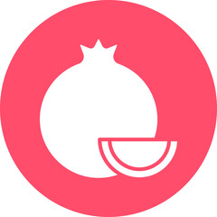 Pomegranate Icon Style