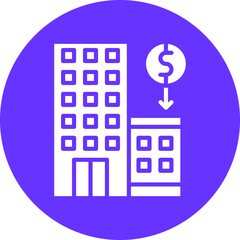 Hotel Budgeting Icon Style