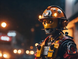 humanoid fireman