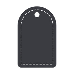 Name Tag Vector Label