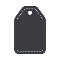 Name Tag Vector Label