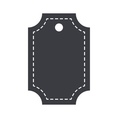 Name Tag Vector Label