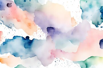 Obraz premium watercolor hand painted background