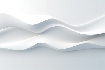abstract soft white wavy background