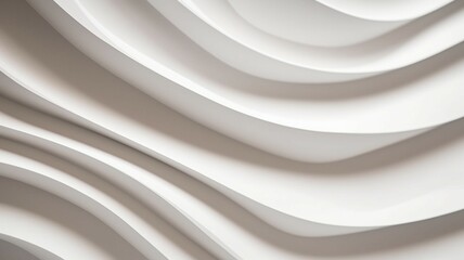 Wave pattern paper sculpture background