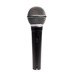 microphone isolated on transparent background