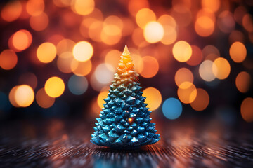 christmas tree decorations, santa claus with gifts, snowman in the snow, christmas gift boxes	