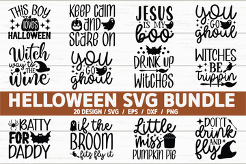Fototapeta premium Halloween SVG Bundle