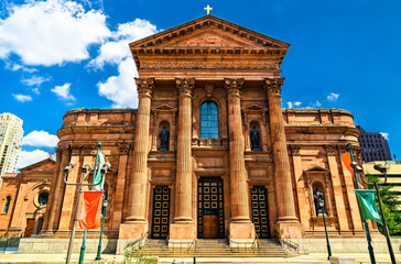 Cathedral Basilica of Saints Peter and Paul in Philadelphia - obrazy, fototapety, plakaty